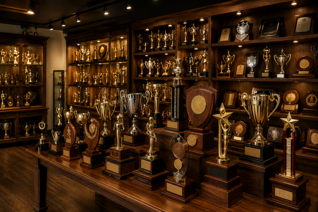 custom trophy manufacturers